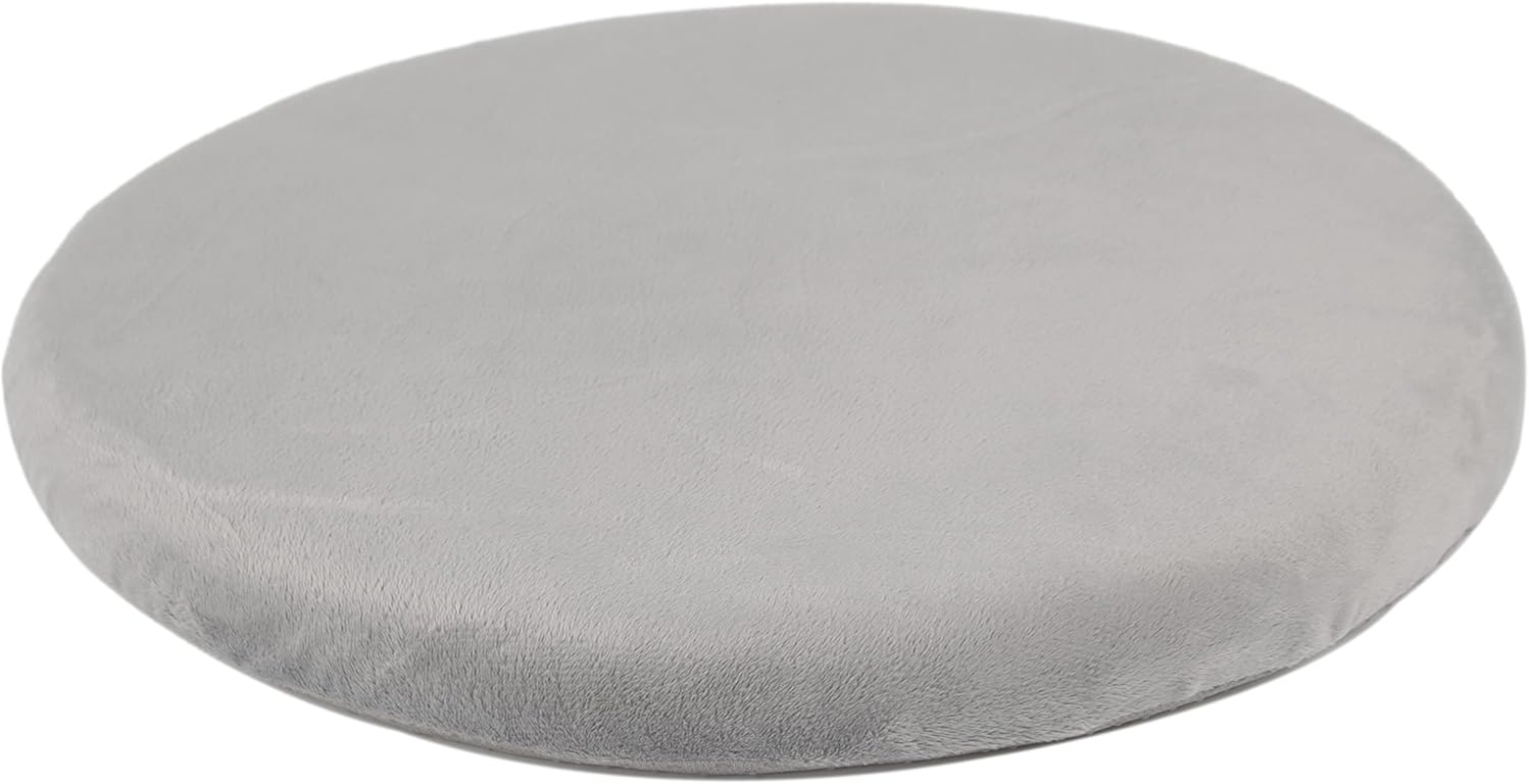 13In round Stool Cushion Memory Foam Small Chair Cushion Grey