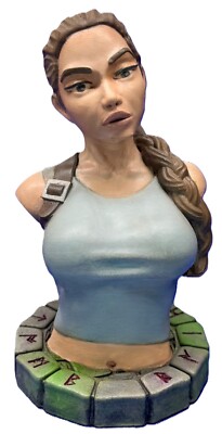 Lara Croft Tomb Raider - 4 Inches/10 cm - 3d Printed - Painted - Top Cow Comics