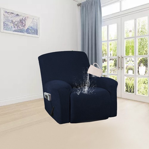 Recliner Chair Cover Slipcover Cover Protector for Pet Sofa Protector Non-Slip - Picture 10 of 17