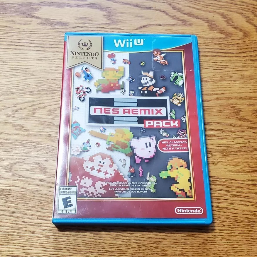 Nintendo Wii U NES Remix Pack Nintendo Selects Edition Complete