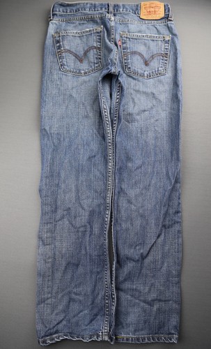Boy's 2009 Levi's 514 Slim Straight Jeans Red Tab 100% Cotton Sz 16 Reg (28x28) - Picture 6 of 8