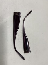 COACH AUDRINA 838 PLUM HORN 130mm PURPLE TEMPLE ARM PARTS EP38