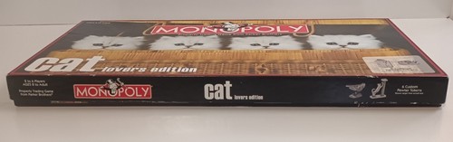 Monopoly Cat Lovers Edition 100% Complete 2007 USAopoly Unique Board Game - Picture 2 of 7