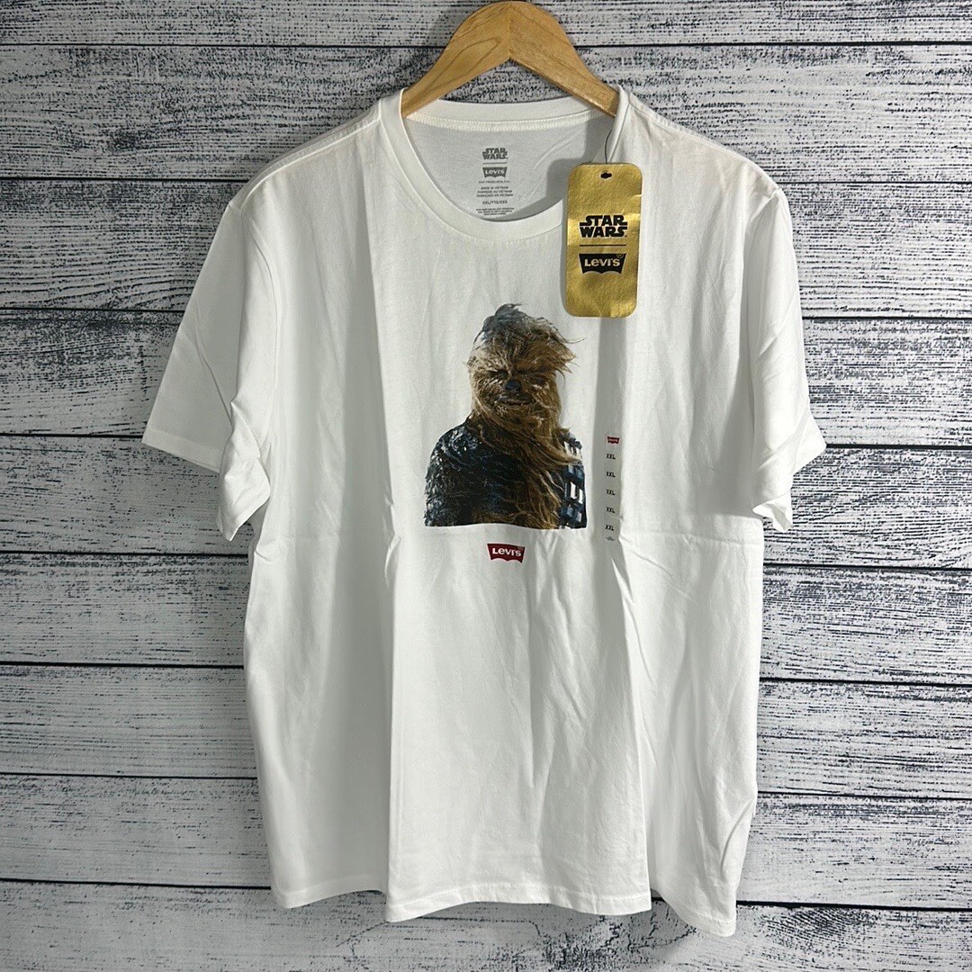 NWT Star Wars x Levi’s Collab Chewbacca Tee Shirt XXL