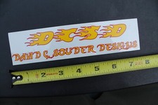 David C Souder Designs Surfboards Clear Yellow DCSD V48A Vintage Surfing STICKER