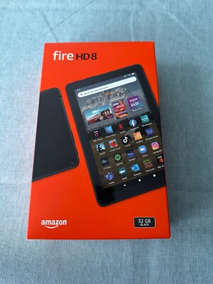 Amazon Fire HD 8 (8th Generation) 32 GB, Wi-Fi, 8 in - Black (with