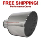 Diesel Stainless Steel Weld On Exhaust Tip 5" Inlet - 12" Outlet - 18" Long