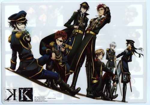 bookmark sheet set promo K Project anime Yata Misaki Saruhiko Suoh Mikoto Reisi - Picture 2 of 3