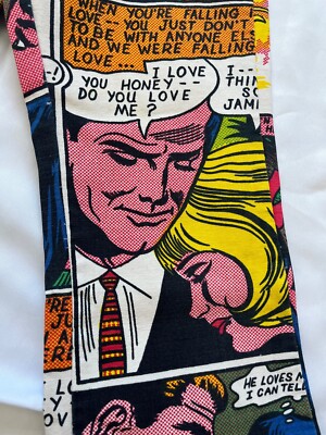 Vintage 70s Wrangler Jeans Roy Lichtenstein Peter Max Comic