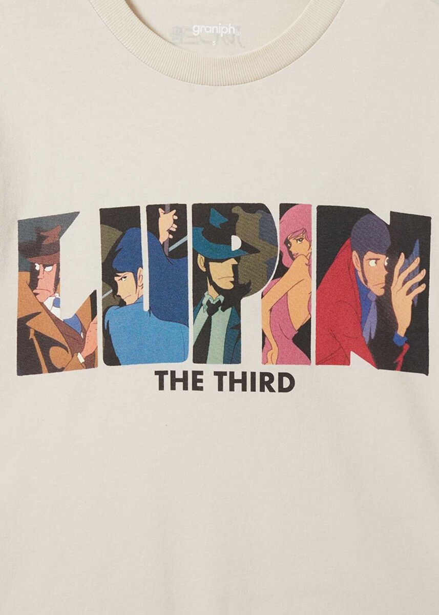 Lupin the Third x graniph Lupin T-shirt White Japan limited Lupin the Third x graniph Lupin T-shirt White Japan limited