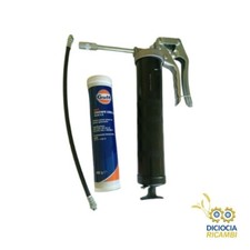 INGRASSATORE AD UNA MANO POMPA MANUALE PER GRASSO CAPACITA 500 CC + Cartuccia