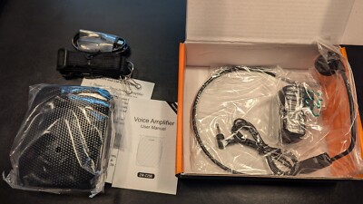 ZOWEETEK ZW-Z258 Portable Rechargeable Mini Voice Amplifier in box
