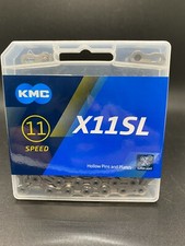 KMC X11SL 11 Speed Chain Super Light Silver 118 Link for Shimano SRAM Campy