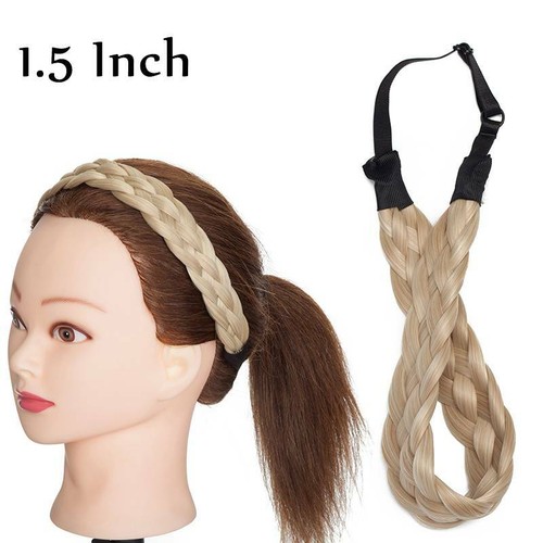 Fascia per capelli grossa naturale fascia per capelli 100% vera estensione per capelli come umani - Foto 17 di 28