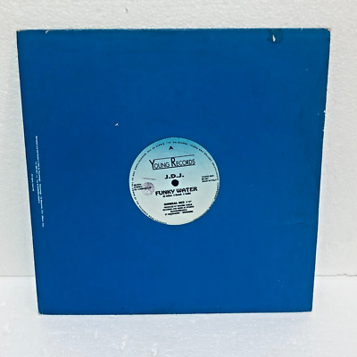 J.D.J. FUNKY WATER MAXI SINGLE 12'' 45 RPM 1991 YOUNG RECORDS YOUNG 5001 ITALY