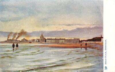 Ardrossan Scotland Arran Place OLD PHOTO
