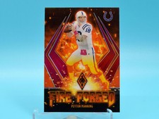 2021 Panini Phoenix 'Fire Forged' PEYTON MANNING Red Parallel 88/199 Colts