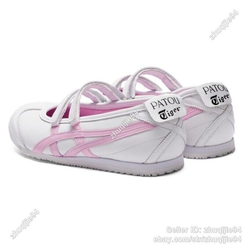 2025 Patou X Onitsuka Tiger Ballerina Shoes Mexico 66 White/pink 1183C379-101 - Picture 14 of 17