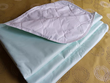 Lot Of 3 Reusable Bed Pad Incontinence Absorbent Waterproof Underpads Washable