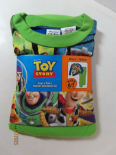 Disney Pixar Toy Story Boys size 6/7 Flannel Pajamas Sleepwear Set new NIP