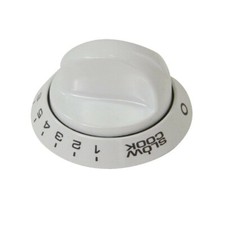 Cannon CHICHESTER Gas Cooker Oven White Control Knob Switch Dial