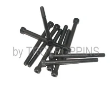 10-PLAIN STEEL-1/4-20 X 3" SH SOCKET HEAD ALLEN CAP MACHINE SCREWS FASTENER BOLT