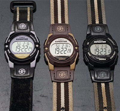 Lotto Orologi digitali Timex Expedition usati ok Leggere