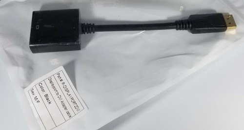 Lot of 3 Display to DVI Video Dongle Adapter Cable DP/N 023NVR - Picture 6 of 8
