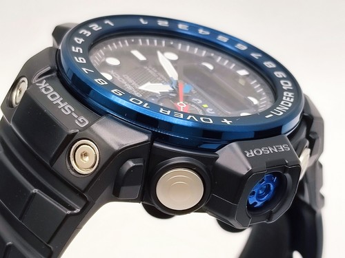 Casio G Shock GULFMASTER GWN-1000B-1BJF Black Men's Watch Radio Wave SolarPower - Picture 13 of 22