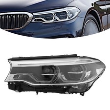 Left Full LED Headlight Assembly for 2017-2020 BMW 5 M5 G30 G31 540i 550
