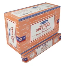 Satya NagChampa Masala Incense Sticks Natural Fragrance Greetings Agrabatti 180g