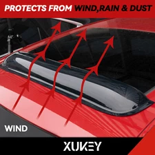 Moonroof Visor Window Top Sunroof Wind Deflector Rain Guard Vent 38.5"Universal