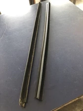 Left Front TOP INNER outer BELT SEAL MOLDING DOOR PANEL TRIM WINDOW GLASS Driver