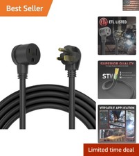 Durable 50ft Welder Extension Cord with NEMA 6-50P to R - Ideal for All Welders