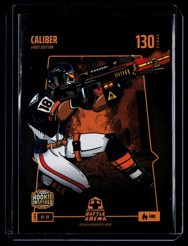 2024 Bo Jackson Battle Arena #BF-38 Caliber Fire Caleb Williams