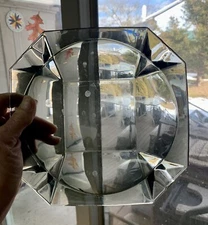 Vintage Smoked Glass Ashtray