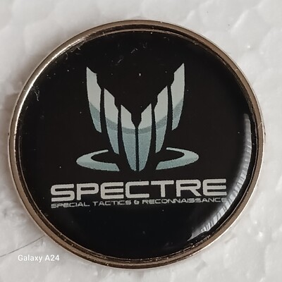MASS EFFECT PC Game Pin Anstecker  SPECTRE selten!