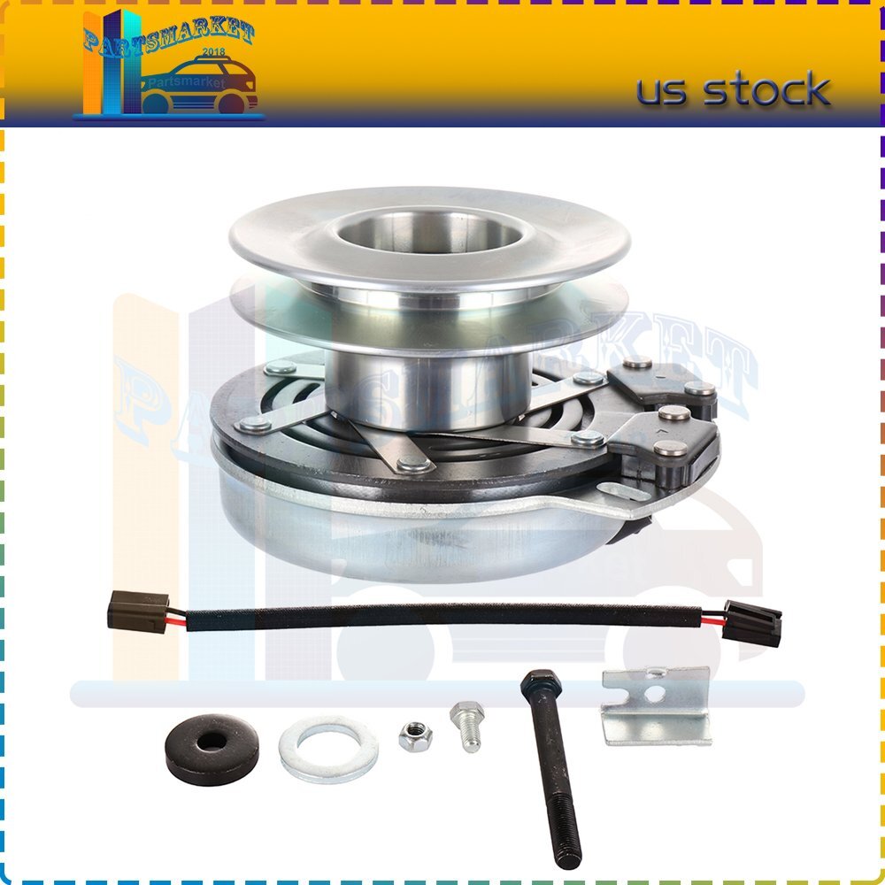 Disenparts Embrague Eléctrico De Toma De Fuerza Compatible Con MTD Cub Cadet Troy Bilt RZT50 717 04174 917 04174a 717 04552a Compatible Con Warner - Foto 4