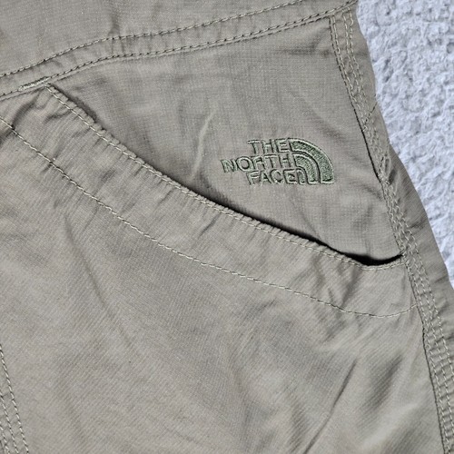 The North Face Cargo Shorts Damen 10 grün Ripstop Wandern Outdoor Doppelknopf - Bild 3 von 10