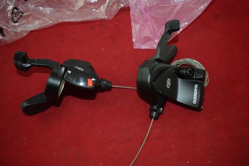Shimano SL-M751 Deore XT 3x9 speed Shifter Lever Set trigger black NOS - Picture 3 of 11