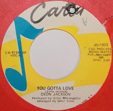 Deon Jackson - You Gotta Love / You'll Wake Up Wiser Baby (7