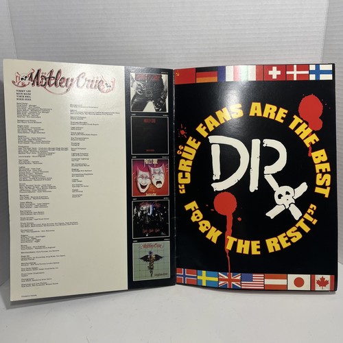 Motley Crue - Dr. Feelgood World Tour Concert Book 89/90 - Picture 4 of 5