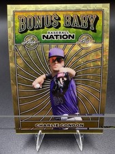 Marketplace image: 2025 Leaf Baseball Nation Charlie Condon 1/1 Superfractor BONU$ BABY!!!