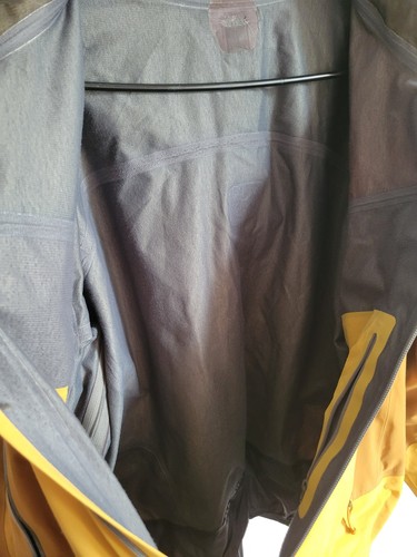 Y2k Arcteryx Stingray Goretex Ski Snow Jacket coat RECCO Yellow Men’s Med - Picture 7 of 19