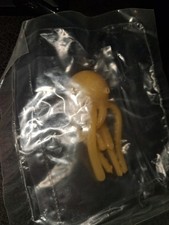 Vintage Kellogg&rsquo;s Cereal Premium Wacky Wall Walker 1 Octopus Sealed YELLOW