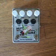 Electro-Harmonix EHX Dual Overdrive Effect Pedal Crayon Hot Wax Hot Tubes