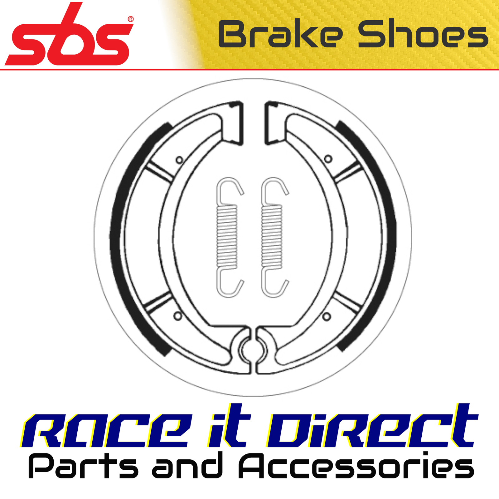 Brake Shoes for YAMAHA XT 550 1982 Front SBS