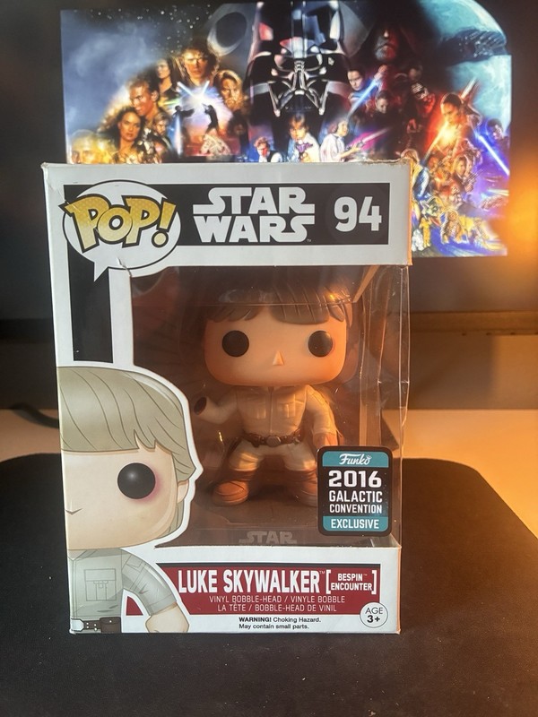 Funko Pop Vinyl - Star Wars - Luke Skywalker [Bespin Encounter] #94.  3712