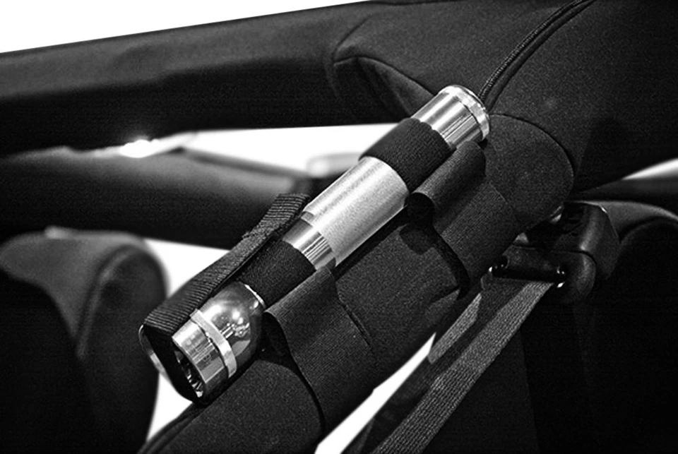 For Jeep Wrangler 1987-2024 Rugged Ridge Sport Bar Flashlight Holder Foto 3 de 4