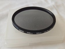 Hoya 58mm Ultra UV-PL-CIR Slim Circular Polarizer in Excellent Condition 58E